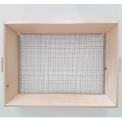 Tamis à terreau pour semis en bois 39x29x6.5 cm