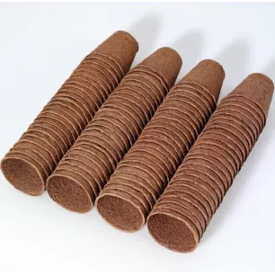 Pots biodégradables 6 cm et 8 cm (Jiffy pots)