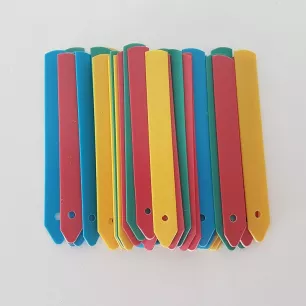 étiquettes à planter ou à pendre 10 cm