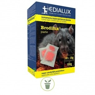 Brodilux Pâte anti rats et souris 