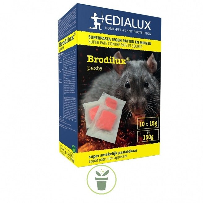 Brodilux Pate anti rats et souris 