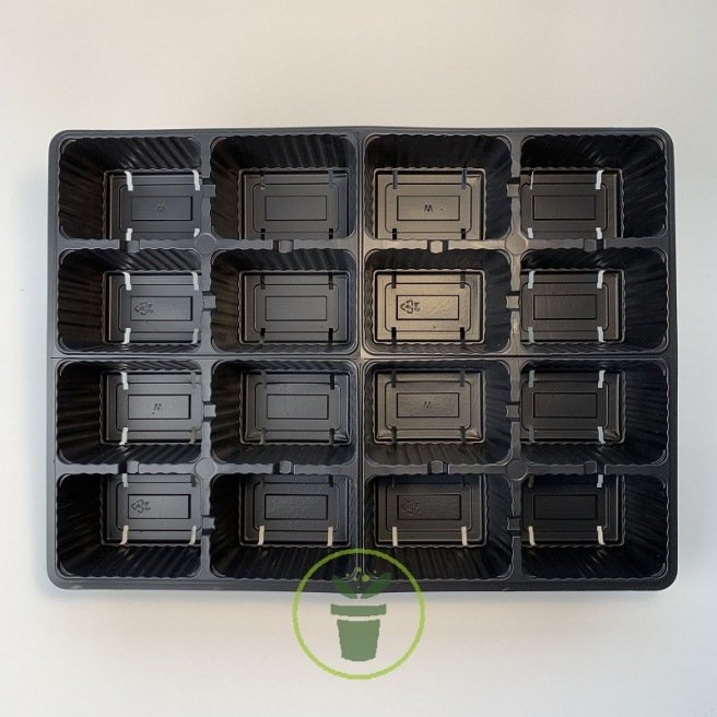 5 plaques 16 multipots 