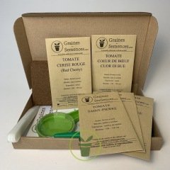 Tomates classiques et originales - Kit de 7 variétés prêt à semer