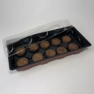 Mini serre + 10 pastilles coco