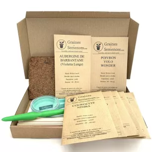 Légumes du soleil  - Kit de 7 variétés de légumes et d'aromates