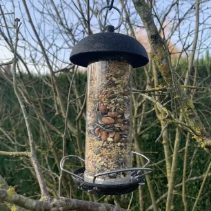 Mangeoires à graines Blacksteel 20 cm