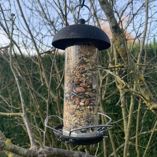 Mangeoires à graines Blacksteel 20 cm