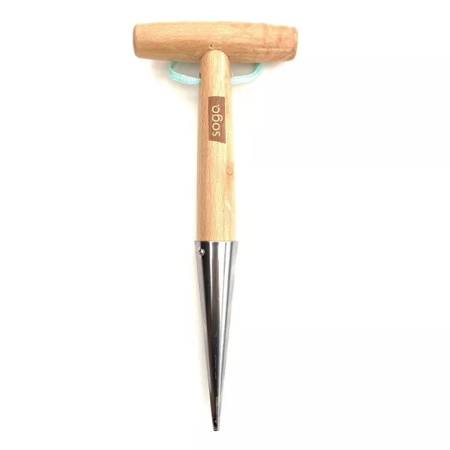 Plantoir à manche en béquille