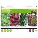 Légumes pour potager toutes saisons  - 4 tapis de graines présemés