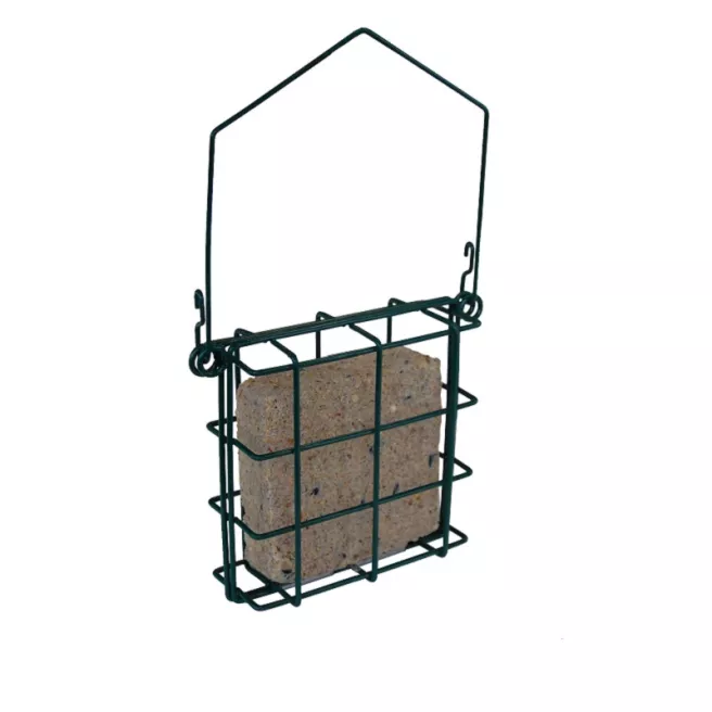 Mangeoire à blocs de graisse à suspendre pour oiseaux (Birdcake)