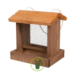 Mangeoire multi-graines à toit double Mangeoire multi-graines à toit double