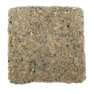 Bloc de graisse pour oiseaux avec insectes