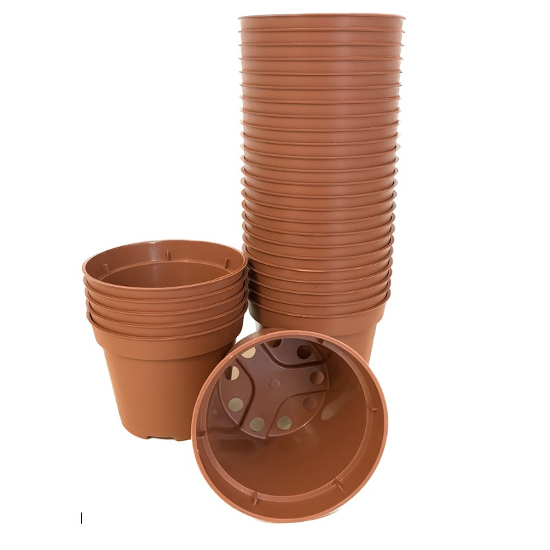 Pots plastiques ronds pour conditionnement - Durabilité et