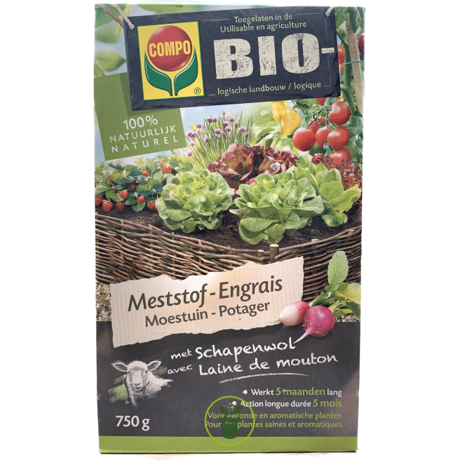 Engrais Légumes et Fruits 1.5 kg - BIO