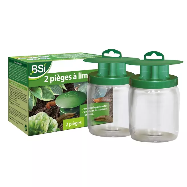 Pièges contre limaces et petits escargots - 2 pièces