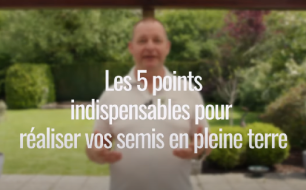Les 5 points indispensables pour réaliser vos semis en pleine terre