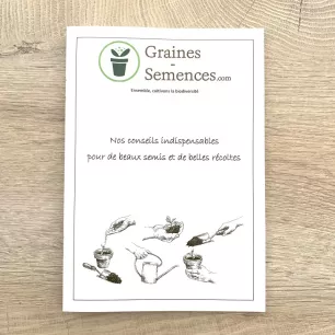 Livret "Les conseils indispensables pour réussir semis et récoltes"