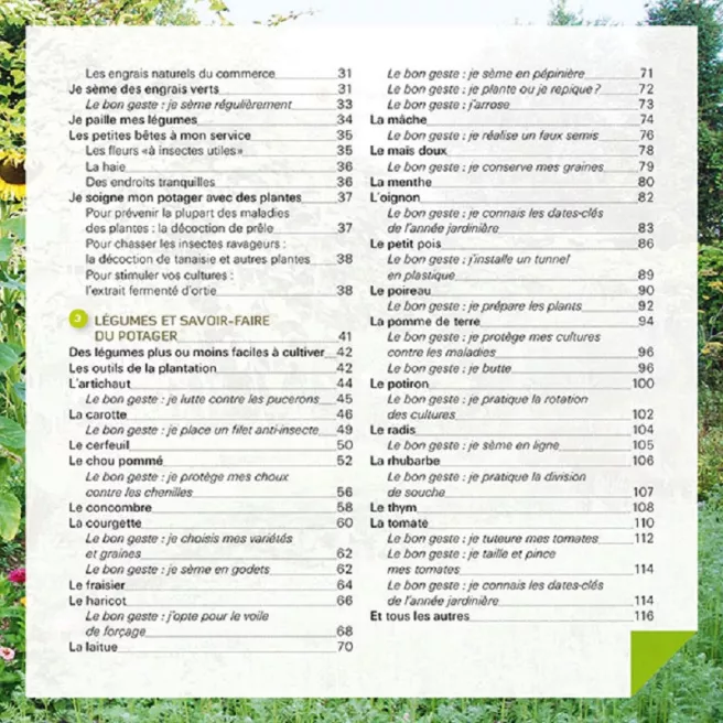 Je démarre mon potager bio