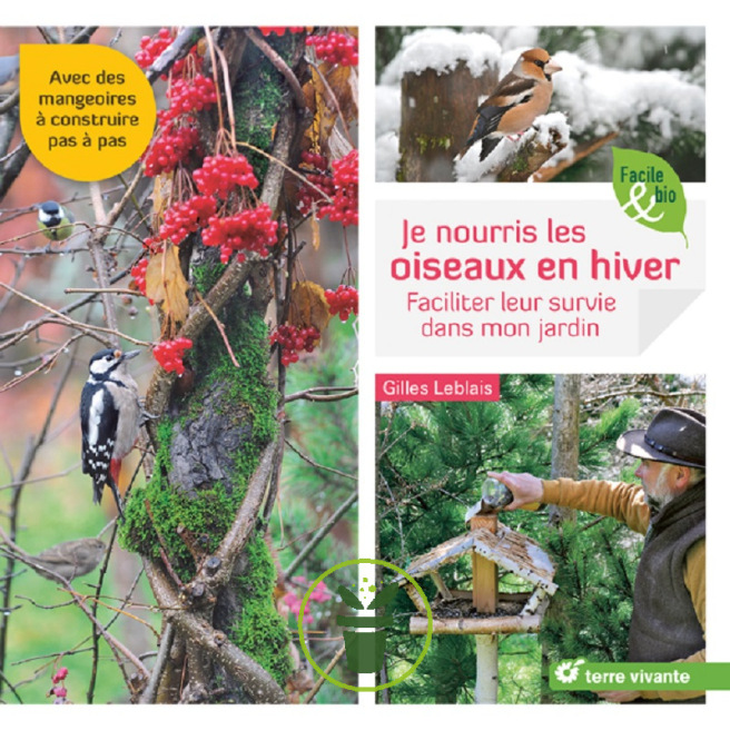 Je nourris les oiseaux en hiver