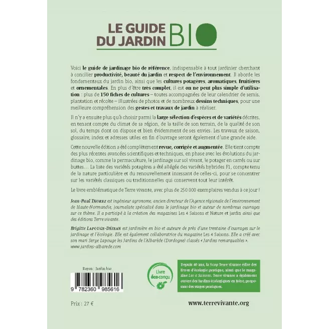 Le guide du jardin bio