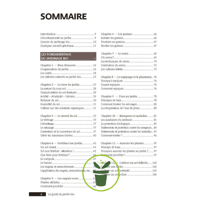 Le guide du jardin bio