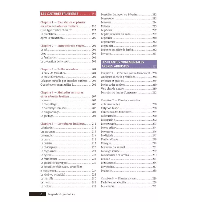 Le guide du jardin bio