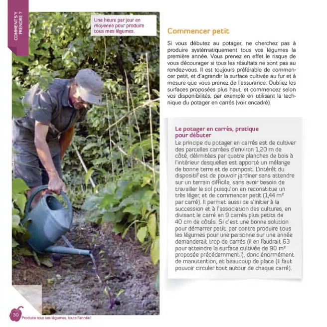Produire tous ses légumes, toute l'année !