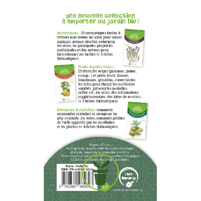 Les antisèches de Terre vivante : Légumes