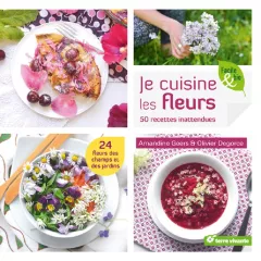 Livre - Je cuisine les fleurs