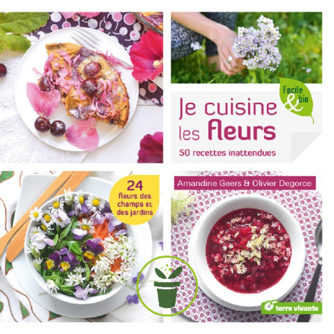 Je cuisine les fleurs