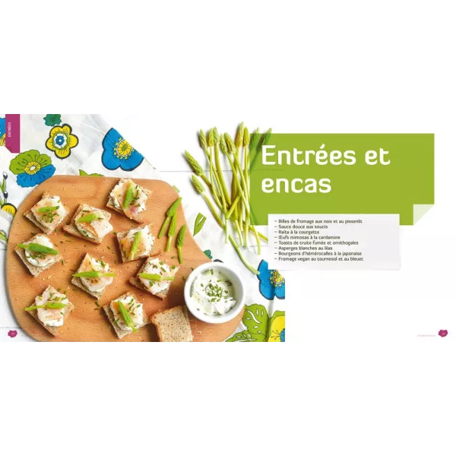 Je cuisine les fleurs