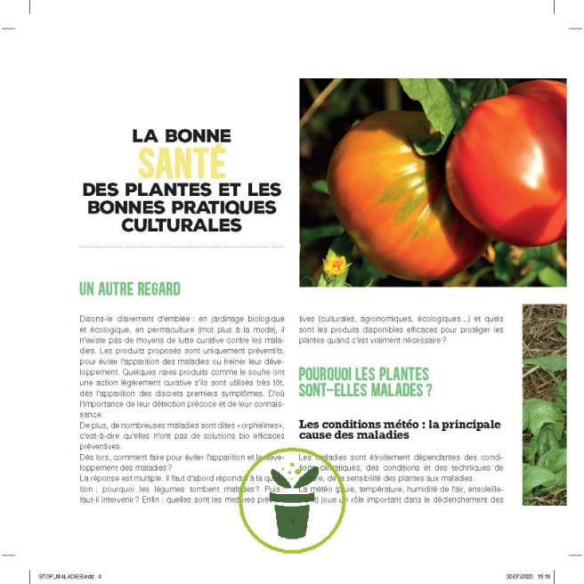 Stop aux maladies dans mon potager Stop aux maladies dans mon potager