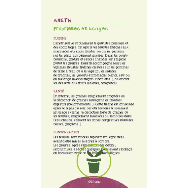 Les antisèches de Terre vivante : Aromatiques