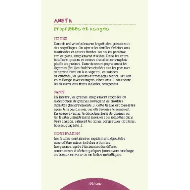 Les antisèches de Terre vivante : Aromatiques