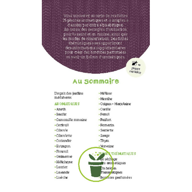 Les antisèches de Terre vivante : Aromatiques