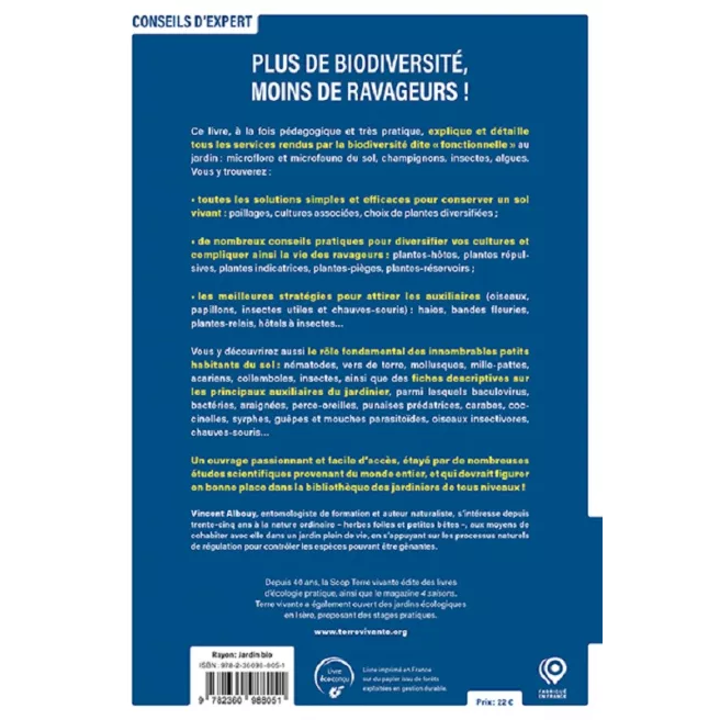 Plus de biodiversité, moins de ravageurs !