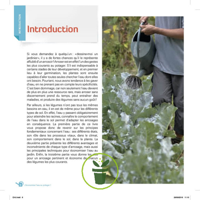 J'économise l'eau au potager – Pour arroser efficacement J'économise l'eau au potager – Pour arroser efficacement