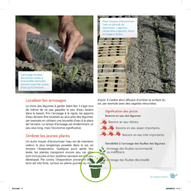 J'économise l'eau au potager – Pour arroser efficacement J'économise l'eau au potager – Pour arroser efficacement