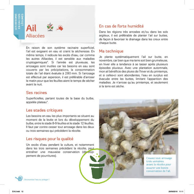 J'économise l'eau au potager – Pour arroser efficacement J'économise l'eau au potager – Pour arroser efficacement