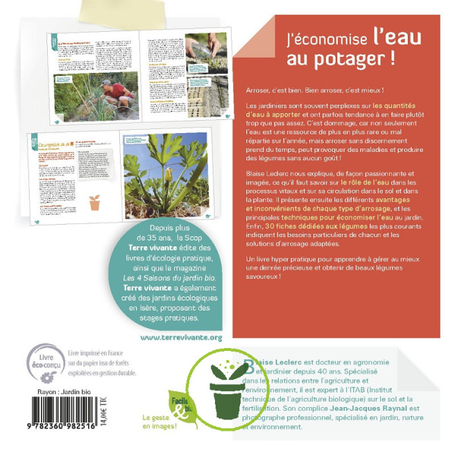 J'économise l'eau au potager – Pour arroser efficacement J'économise l'eau au potager – Pour arroser efficacement