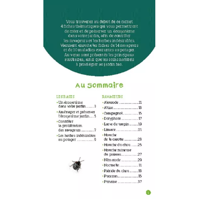 Les antisèches de Terre vivante : Ravageurs & maladies