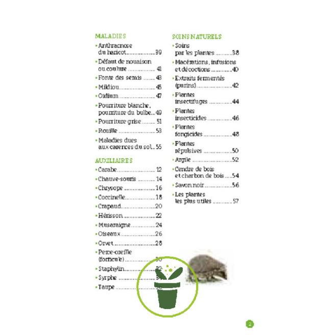 Les antisèches de Terre vivante : Ravageurs & maladies