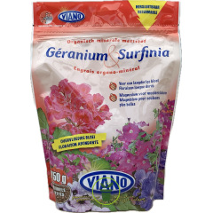 Engrais pour Géraniums, surfinias et plantes fleuries 750 grammes