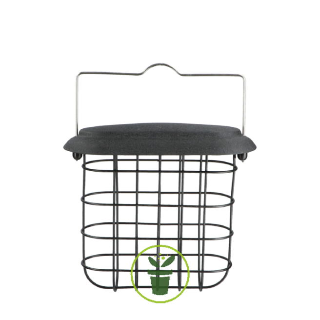 Mangeoire à blocs de graisse à suspendre Blacksteel pour oiseaux (Birdcake)