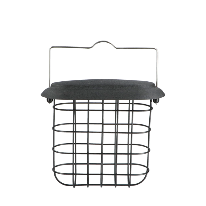 Mangeoire à blocs de graisse à suspendre Blacksteel pour oiseaux (Birdcake)
