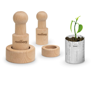 Presse à pot en papier