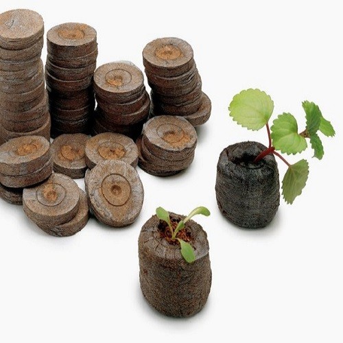 Pastilles de tourbe et coco bio Ø24mm à 41mm - Jiffy - Jardinet - Équipez  votre jardin au meilleur prix