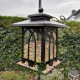 Mangeoire - Silo à graines "Lanterne" en métal