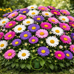 Aster alpinus bleu150 graines