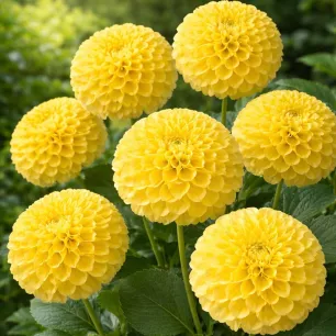 Dahlia pompon Golden Scepter - 1 tubercule